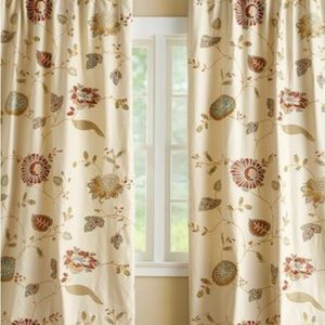 Pottery Barn Margaritte Curtain Panels (2)